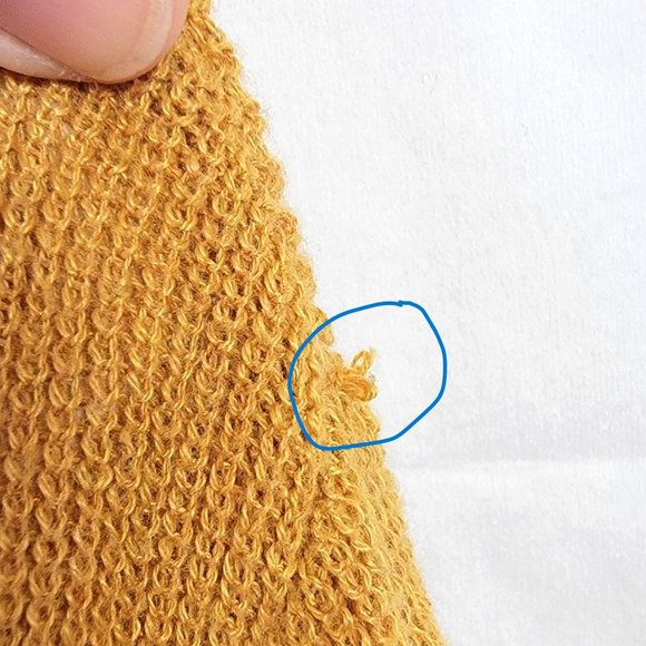 Mustard Open Front Cardigan - Picture 4 of 6